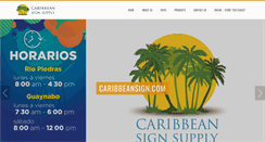 Desktop Screenshot of caribbeansign.com
